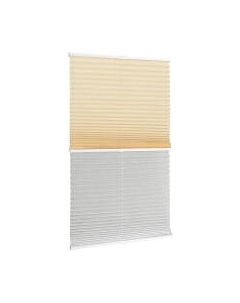 Штора-плиссе Delfa Basic Crush СПШ-35501/3504 Plain Transparent