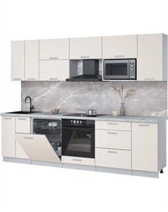 Кухонный гарнитур Интерлиния Мила Лайт 2.8-ПМ2