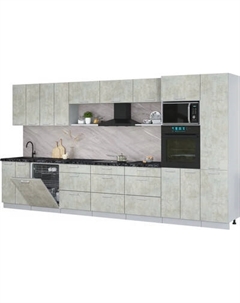 Кухонный гарнитур Интерлиния Мила Лайт 4.0-ПМ1