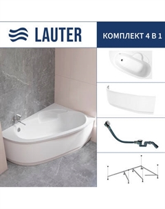 Ванна акриловая Lauter Valencia 150x100 / 2102150R