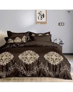 Комплект постельного белья Alleri Эко Сатин Евро / СС-564