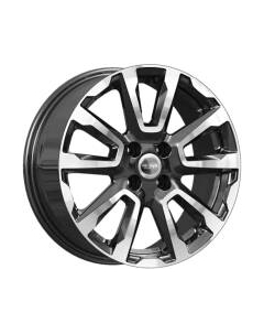 Литой диск K&K КС1026 16x6.5" 4x100мм DIA 60.1мм ET 45мм Алмаз черный K&k