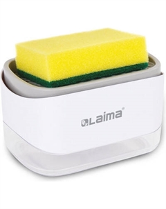 Дозатор моющего средства с подставкой для губки Laima 700041