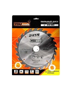 Пильный диск Yourtools 210/32мм Z24