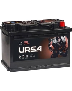 Автомобильный аккумулятор Ursa Extra Power L+ / UE751E