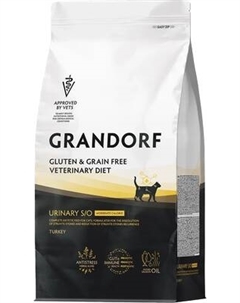 Сухой ветеринарный корм для кошек Grandorf Vet Cat Urinary S/O. Moderate Calorie
