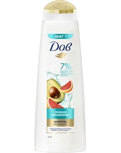 Шампунь для волос Dove Глубокое увлажнение