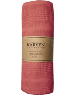 Покрывало Karven Pure Simple Пике Евро 210x235 / PL989 Kiremit