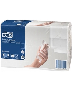 Бумажные полотенца Tork Xpress Multifold Advanced листовые H2 9001823