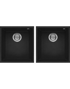 Мойка кухонная Elleci Quadra 200 Undermount G40 Nero