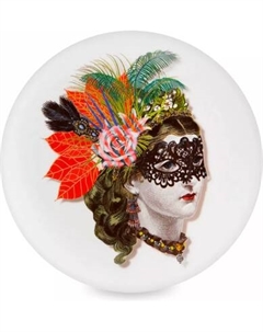 Тарелка столовая обеденная Vista Alegre Mamzelle Scarlet 21124771 Vista alegre