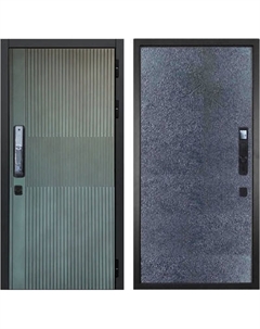 Входная дверь ГРАНИТ Бриони Смарт 77-1 бетон темный Granit