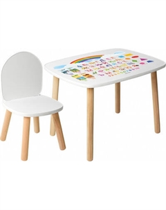 Комплект мебели с детским столом Leader Toys Классика / 71030/70025ЛДСП Leader toys