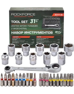 Универсальный набор инструментов RockForce RF-2311-5 Rockforce