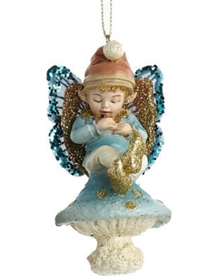 Елочная игрушка Kurt S. Adler Маленькая фея-мальчик / E0922 Kurt s. adler