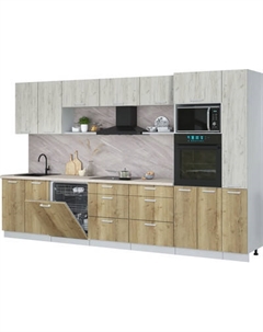 Кухонный гарнитур Интерлиния Мила Лайт 3.5-ПМ1