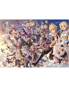 Постер Citydecor Genshin 2