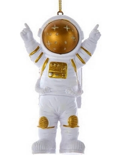 Елочная игрушка Kurt S. Adler Christmas 2024. Астронавт с золотым шлемом / D4464_2 Kurt s. adler