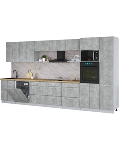 Кухонный гарнитур Интерлиния Мила Лайт 4.0-ПМ1