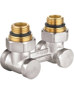 Клапан запорный MAGNUM Steel Н-блок угловой 1/2 / ТК-HU Magnum steel