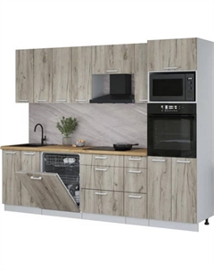 Кухонный гарнитур Интерлиния Мила Лайт 2.7-ПМ1