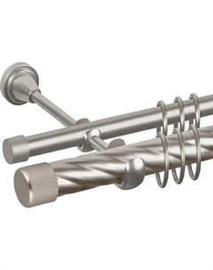 Карниз для штор АС ФОРОС Grace D25К/16Г + заглушка Закругленная Ас форос