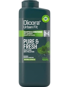 Шампунь для волос Dicora Urban Fit против перхоти