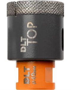 Коронка DLT Алмазная для керамогранита и камня 40мм / 2101 Dlt