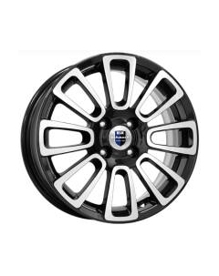 Литой диск K&K Неман (КС717) 6x15 4x100мм DIA 56.6мм ET 39мм Алмаз черный K&k