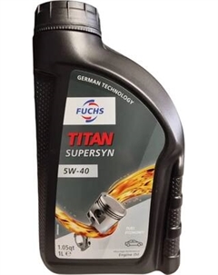Моторное масло Fuchs Titan Supersyn 5W40 600930769/600790028/601425813/602003195
