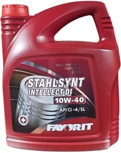 Моторное масло Favorit Stahlsynt Intellect DI 10W40 Cl-4/SL / 54307