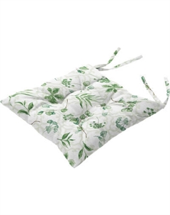 Подушка на стул Самойловский текстиль С Тафтингом 40x40 Дендра / 926801