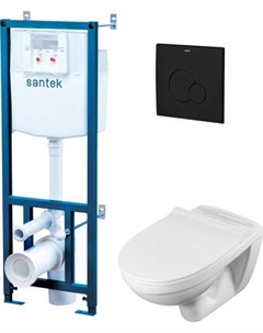 Унитаз подвесной с инсталляцией Santek Борель 1WH501775