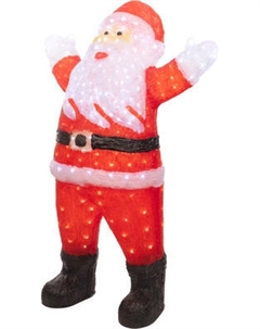 Светодиодная фигура 3D Neon-Night Приветствующий Санта Клаус 513-183 Neon-night
