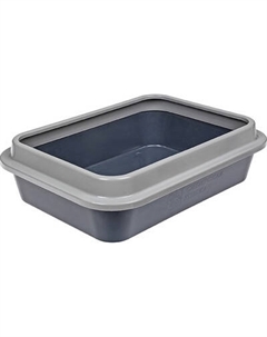 Туалет-лоток Сибирская кошка С бортиком глубокий 9032