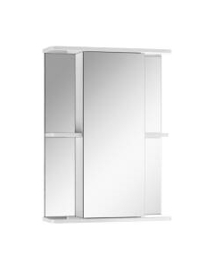 Шкаф с зеркалом для ванной Айсберг Норма 2-50