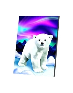 Картина по номерам Школа талантов Новый год! Белый мишка / 9670008