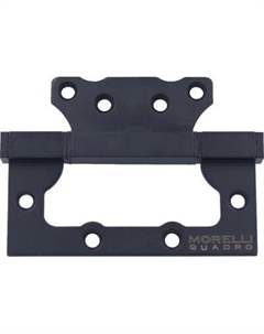 Петля дверная Morelli Quadro-1 BL накладная