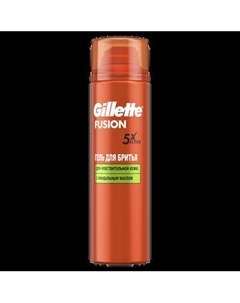 Гель для бритья Gillette Fusion для чувствительной кожи