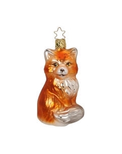 Елочная игрушка Inge's Christmas In The Woods. Пушистая лиса / 10058S016 Inge's christmas