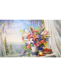 Набор алмазной вышивки Остров Сокровищ Букет с гладиолусами / 663866 Остров сокровищ