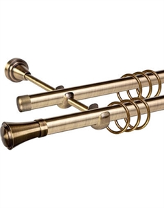 Карниз для штор АС ФОРОС Grace D19Г/19Г + наконечники Анкона Ас форос