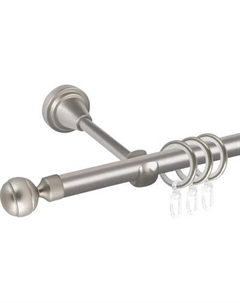 Карниз для штор АС ФОРОС Grace D19Г + наконечники Шар Стюард Ас форос