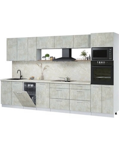 Кухонный гарнитур Интерлиния Мила Лайт 3.5-ПМ3