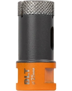 Коронка DLT Алмазная для керамогранита и камня 25мм / 2096 Dlt