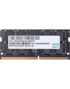 Оперативная память DDR4 Apacer AS32GGB32CSBBGH