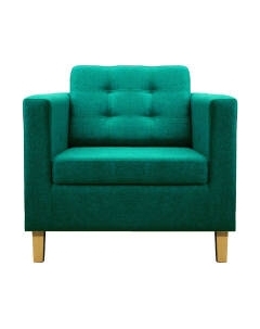 Кресло мягкое Brioli Дилли клетка Д