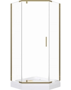 Душевой уголок Triton Дека Голд 100х100