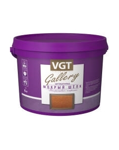 Штукатурка готовая декоративная VGT Мокрый шелк База №6 Vgt