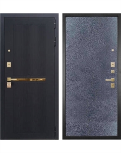 Входная дверь ГРАНИТ Ардеко 77-1 бетон темный Granit